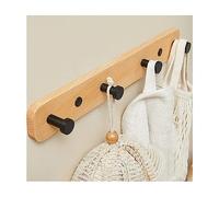 NBYGSC Mounted Coat Hanger Wall Mount with 3~6 Hooks Hanging Coats Hook Rack Peg Rail for Hats Jacket Clothes Towels