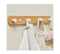 NBYGSC Mounted Coat Hanger Wall Mount with 3~6 Hooks Hanging Coats Hook Rack Peg Rail for Hats Jacket Clothes Towels