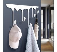 NBYGSC Mounted Rack with 5 Hooks Coat Hanger Wall for Hat Towel Purse Robes Mudroom Bedroom Entryway