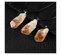 NBYGSC Natural Crystal Rough 1PC Natural Sapphire Stone Pendant with Pink Quartz Amethyst Necklace for Gift Women& Stone Colleion (Color : 24, Size : 1pc)