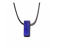 NBYGSC Natural Raw Minerals Lucky Reiki ing Crystal Quartz Stone Necklace Jewelry Pendulum Natural Tigereye Lazuli Citrin Necklace Crystal Decorations (Size : Light Yellow Color)