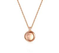 NBYGSC Necklace for Women Necklace Female Clavicle Chain Moon Opal Pendant Temperament Rose Light Luxury Jewelry Choker Necklace Household