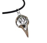 NBYGSC New 2025 Fashion Vintage Bird Skull Pendant Raven Bellatrix Crow Lestrange Necklace Gothic Style Men Women Decoration Jewelry Commemorative with You Accessories Trendy Creative Best For Gift