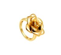 NBYGSC New 2026 Dainty Stainless Steel Waterproof 3D Camellia Flower Stud Earrings Polished 18K Gold Plated Necklace Statement Jewelry Fashion Trendy Accessories Creative Gift For Women and Men
