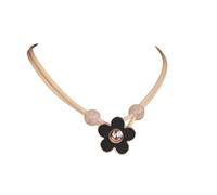 NBYGSC New 2026 Unisex Stainles Stell OL Flower Heart Pendants Necklace Daily Wear Fashion Jewelry Sweet Cute Charm Short Choker Trendy Accessories Creative Gift For Women and Men