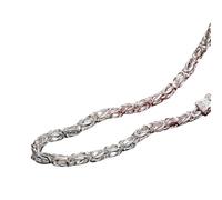 NBYGSC New Sterling Silver 20 Inch 5Mm Faucet Chain Necklace Women Man Fashion Wedding Party Charm Decoration Jewelry Commemorative with You Accessories Trendy Creative Best For Gift