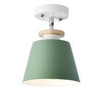 NBYGSC Nordic Corridor Metal Ceiling Light, Entrance Metal Semi Recessed Ceiling Lamp, Aisle and Ceiling Lighting Fixture, Interior Decoration Chandelier, For Creative Lantern