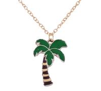 NBYGSC Palm Tree Necklace For Women, Coconut Palm Tree Pendant Necklace Cactus Bonsai Palm Necklace Potted Succulent Plants Necklace, Palm Tree Necklaces For Women, Tropical Necklace