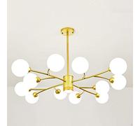 NBYGSC Personalized Aluminum Chandelier -Three-Color - Minimalist Creative Chandelier,Stylish and Luxurious Personality Family Lighting,Black