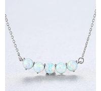NBYGSC Plated Round Pendant Necklace for Women Wedding Three Color Jewelry