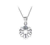 NBYGSC Quartz Healing Crystal Necklace Necklace Gift for Girlfriend/Wife, Heart Jewelry for Her, Romantic Anniversary Birthday Gift Ideas Crystal Point Pendant Necklace