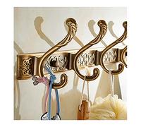 NBYGSC Rack Mounted Hanger, to Hang Clothes Hats Towels Keys Retro European Style Metal Hook, Can Be Used in Bedroom Living Room Corridor Coat Hooks for Wall