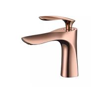 NBYGSC Rose Gold Jane Hot and Cold Water Compatible with Home Bathroom Washbasin Basin ，Faucet Kitchen taps for Sink
