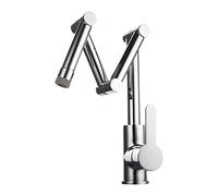 NBYGSC Shower Head Pot Filler Folding Wash Basin Retractable Hot and Cold Sitting Rotating Faucet for Kitchen Sink & Stove