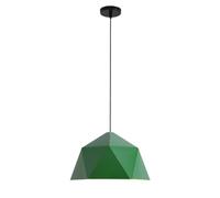 NBYGSC Single Head Pendant Light Catering Chandelier Fashionable and Geometric Lampshade The Decorative Lamp in The Bedroom Bar Counter Color Metal Lighting Fixture Lantern