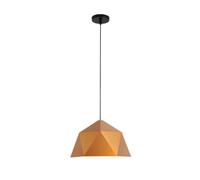 NBYGSC Single Head Pendant Light Catering Chandelier Fashionable and Geometric Lampshade The Decorative Lamp in The Bedroom Bar Counter Color Metal Lighting Fixture Lantern
