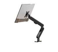 NBYGSC Single Monitor Arm, Can Support up to 32 Inches and 9 kg Screen, Computer Desk mounting Bracket, Adjustable Gas Spring Monitor Stand, Computer Accessories(A3B)