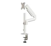 NBYGSC Single Monitor Stand, Supports up to 32-Inch Screens, Each Screen Can Bear 19.8 pounds, Computer Desk Stand, Adjustable Gas Spring, Supports Monitors(H1W)