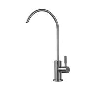 NBYGSC Sink Top Drinking Water Faucet Tapfaucet 304 Stainless Steel 1/4,Grey