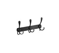 NBYGSC Stainless Steel Coat Rack Wall Mounted Towel Hanger Heavy Duty Metal 5 Triple Hooks for Kitchen Bathroom Bedroom Toilet Entryway