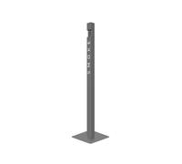 NBYGSC Standing Ashtray Detachable Outdoor Public Places Square Ash Pillar Outdoor Smoking Area Stainless Steel Collection Cylinder Ash Tray Outdoors(Gray)
