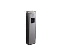 NBYGSC Standing Ashtray Stainless Steel Commercial Ashtray & Trash Can for Hotel Lobby Ash Tray Outdoors(Silver)