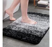NBYGSC Super Soft Shaggy Bathroom Rugs Absorbent Thick Non Slip Microfiber Bath Rugs Quick Dry Machine Washable Bath Mat for Bathroom Floor Bathtub and Shower 20"x32"