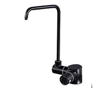 NBYGSC Tap 360 Rotating Window Tapss Kitchen Sink Purifier Faucet Fits Reverse Osmosis Systems-Black-B