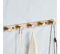 NBYGSC Wall Hanger European-Style Door-to-Door Light Luxury Row Hooks, Hangers, Wall-Mounted Porch Racks Coat Hook Rail