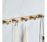 NBYGSC Wall Hanger European-Style Door-to-Door Light Luxury Row Hooks, Hangers, Wall-Mounted Porch Racks Coat Hook Rail