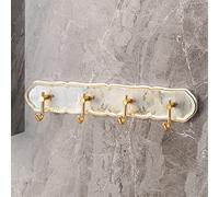 NBYGSC Wall Light Luxury Strong Viscose Bathroom Towel Rack, Hanger Behind The Door, Wall-Mounted Storage Coat Hook Rail