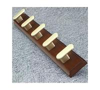 NBYGSC Wall Mounted Heavy Duty Metal Hook Rack Rail Space-Saving Coat Hanger with 4~7 Hooks for Hanging Clothes Robes Towels Hats