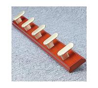 NBYGSC Wall Mounted Heavy Duty Metal Hook Rack Rail Space-Saving Coat Hanger with 4~7 Hooks for Hanging Clothes Robes Towels Hats