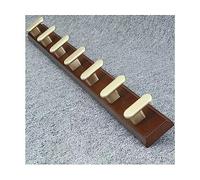 NBYGSC Wall Mounted Heavy Duty Metal Hook Rack Rail Space-Saving Coat Hanger with 4~7 Hooks for Hanging Clothes Robes Towels Hats