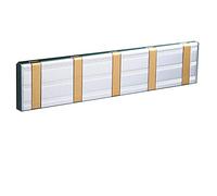 NBYGSC Wall Mounted Rack 5 Folding and Hooks Space Saving Hanging Clothes Hat Key Punch Hanger Black Gold Silver Coat Stand (G