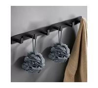 NBYGSC Wall Mounted Vintage Rustic Coat Rack with 3~6 Hangers Space Aluminum Door Hooks Hook Rail for Hanging Hat Towels Clothes