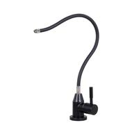 NBYGSC Water Filter Tap, Kitchen Faucet, Rotating 304 Stainless Steel,Black B