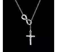 NBYGSC Women Crucifix Piece Infinity Pendants & Necklaces