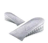 NC 1 par de inserciones de elevación de talón para zapatos para hombres y mujeres 2 capas de apoyo para el talón almohadillas para zapatos invisibles aumento de talón insertos de elevación
