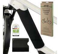 NC-17 E bike - Funda protectora para batería (neopreno, 3,5 mm, protección térmica, hasta 49 cm, también para batería 625, circunferencia de 27-40 cm, ajuste universal, color negro)