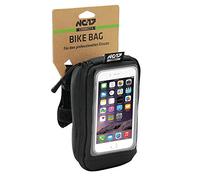 NC-17 - NC-17 Connect Fahrrad Vorbautasche│Lenkertasche│Smartphonetasche│Handyhalter│Staufach│Kabeldurchlass│Touchscreen│Schwarz, Negro, 4359