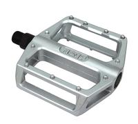 NC-17 Sudpin STD Zero Pro - Pedal de Aluminio para Bicicletas de montaña/Bicicleta BMX, Resistente, Super Ligero, Soportes fijos Plateado Plata