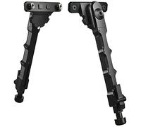 NC Bípode Táctico QD Bípode Ajustable De 6-9 Pulgadas para Caza Y Tiro Al Aire Libre, Plano Retráctil Y Estabilidad Ajustable