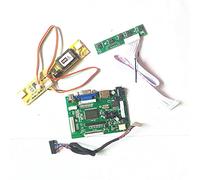 NC Fit LTN154X5-L02 LTN154X9-L01/L03 LTN154XB-L01 pantalla 15.4 1280 x 800 2CCFL 30 pines LVDS VGA HDMI compatible con placa de controlador AV (LTN154XB-L01)