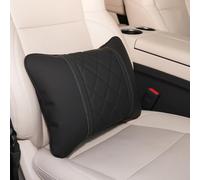 NC NC - Almohadas de Piel de napa, cojín Lumbar para Mercedes Benz Maybach Clase S, Accesorios para automóvil (Negro)