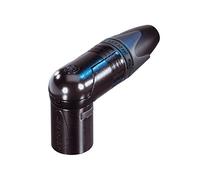 NC3MRX-B Neutrik XLR de 3 pines cable de R/A M MT, Black-Gold