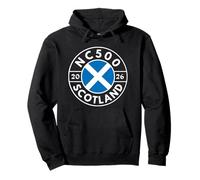 NC500 Bandera de Escocia, Highland Road Trip Gift North Coast 500 Sudadera con Capucha