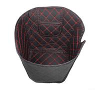 NC750X - Alfombrilla de poliuretano para maletero trasero de motocicleta, resistente al agua, antiarañazos, protector de almacenamiento para motocicleta, accesorios para Touring Riding (línea roja)
