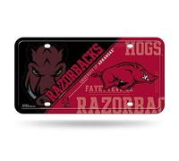 NCAA Abilene Christian Wildcats Metal Auto Etiqueta, Negro