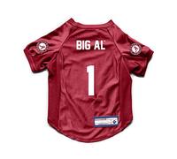 NCAA Alabama Crimson Tide Pet JerseyJersey elástico, Color del Equipo, Mediano